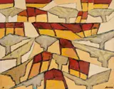 Bussab, Sem Título, 1977, óleo sobre tela