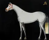 Carlos Anesi, Cavalo Branco, óleo sobre tela