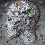 Roberto Camasmie, Black & White, 2016, técnica mista
