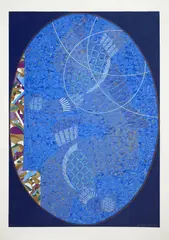 Os Pássaris by Kazuo Wakabayashi, 2006, serigrafia sobre papel, offered Nov 2017