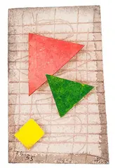 Sem Título by Arthur Luiz Piza, aquarela, incisão e colagem sobre cartão, offered Nov 2017