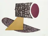 Mário Cravo, Edilie, 1969, técnica mista sobre papel