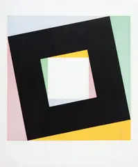 Max Bill, Sem Título, 1972, serigrafia sobre papel
