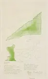 Tarsila do Amaral, A Escada, 1972, litogravura sobre papel
