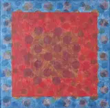 Hermelindo Fiaminghi, Geométrico, óleo sobre tela