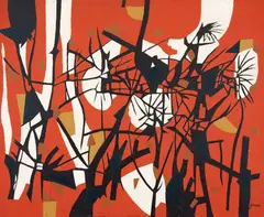 Sem Titulo by Genaro de Carvalho, óleo sobre placa, offered Nov 2017
