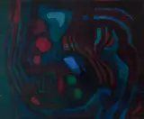 Roberto Burle Marx, Sem Título, 1967, óleo sobre tela