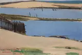 Marinha by José Pancetti, 1955, óleo sobre tela, offered Nov 2017