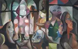 Carnaval by Di Cavalcanti, 1967, óleo sobre tela, offered Nov 2017