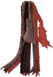Frans Krajcberg, Sem Titulo, escultura em madeira policromada