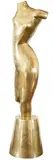 Nú Feminino by Victor Brecheret, escultura em bronze polido, offered Nov 2017