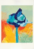 Flor by Aldemir Martins, 1995, serigrafia sobre papel, offered Oct 2017