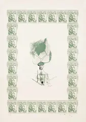 Sem Título by Nelson Leirner, 1968, serigrafia sobre papel, offered Oct 2017