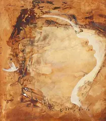Sem Título by Carlos Araujo, óleo sobre madeira, offered Oct 2017