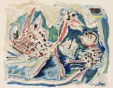 Ivan Serpa, Sem Titulo, 1963, aquarela sobre papel
