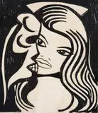 Di Cavalcanti, Mulata, 1976, matriz de xilogravura