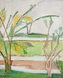 Paisagem by Aldo Bonadei, 1973, óleo sobre tela, offered Oct 2017