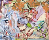 Henrique Oliveira, Sem Título, 2009, óleo sobre tela
