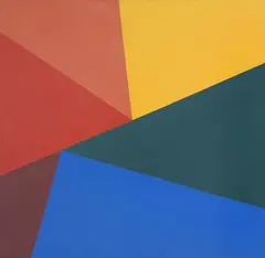 Sem Título by Judith Lauand, 1975, óleo sobre tela, offered Oct 2017