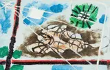 Fogo by Candido Portinari, 1937, óleo sobre cartão colado em placa, offered Oct 2017