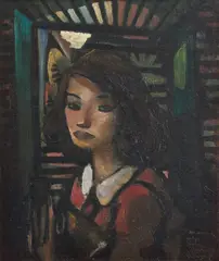 Di Cavalcanti, A moreninha, 1944, óleo sobre tela