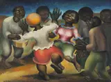 Antonio Gomide, Samba, 1951, óleo sobre tela