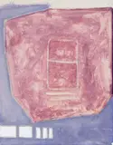 Arcangelo Ianelli, Pedra Roxa, 1969, guache sobre papel