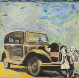 Rubens Gerchman, Sem Título, acrílica sobre tela