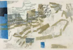 Sem Título by Fayga Ostrower, 1961, litogravura sobre papel, offered Aug 2017