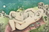 Cícero Dias, Mulheres, 1983, litogravura sobre papel