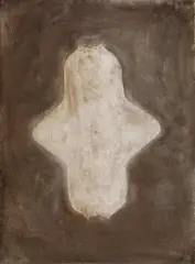 Sem Título by Daniel Senise, 1995, técnica mista sobre papel, offered Aug 2017