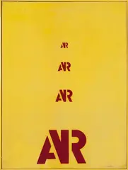 Ar by Rubens Gerchman, serigrafia sobre papel, offered Aug 2017