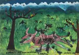 Banguete dos Funcionários Públicos by José Antônio da Silva, 1987, óleo sobre tela, offered Aug 2017