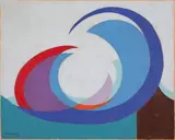 Sérvulo Esmeraldo, Sem Título, 1976, óleo sobre tela