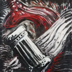 Daniel Senise, Sem Titulo, 1984, óleo sobre tela