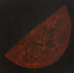Sem Título by Tomie Ohtake, 1974, óleo sobre tela, offered Aug 2017