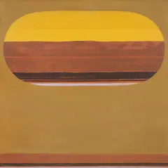 Sem título by Tomie Ohtake, 1975, óleo sobre tela, offered Aug 2017