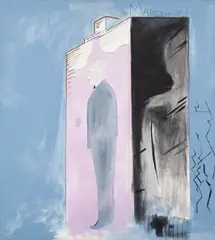Sem Título by Marcelo Cipis, óleo sobre tela, offered Aug 2017