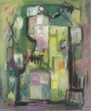 Pedro Tort, Pintura nº 3, 1986, óleo sobre tela