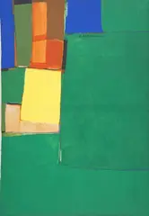 Abstrato by Silvio Oppenheim, 1981, óleo sobre tela, offered Aug 2017