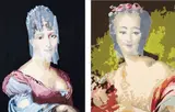Eliana Minillo, Madame Du Barry e Les Insoumises, óleo sobre tela