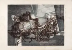 Roberto Burle Marx, Urutamba, 1987, gravura em metal sobre papel