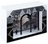 Carlos Martins, Oguarani, 1986, gravura em acrílico