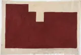 Antonio Dias, Sem Título, 1981, pigmento sobre papel artesanal