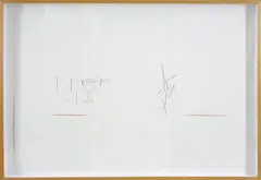 Sem Título by Waltércio Caldas, 2010, técnica mista sobre papel, offered Jun 2017