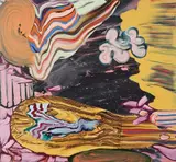 Henrique Oliveira, Sem Título, 2010, óleo sobre tela