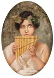 Pedro Weingärtner, Tocando Flauta Panpipe