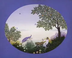 O Senhor Repousa no Sétimo Dia by Roberto Feitosa, 1971, óleo sobre tela colado em madeira, offered Jun 2017