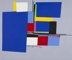 Sem Título by Silvio Oppenheim, 2003, óleo sobre tela, offered Jun 2017