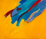 Luiz Aquila, Sem Título, 1981, óleo sobre tela